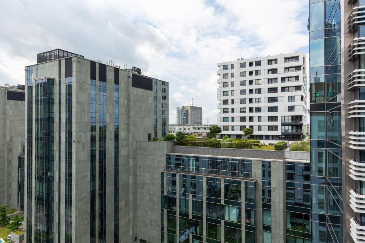 City Center Apartments Grzybowska With Parking By Noclegi Renters Varsó Kültér fotó